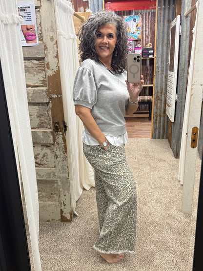 Leopard Print Pant