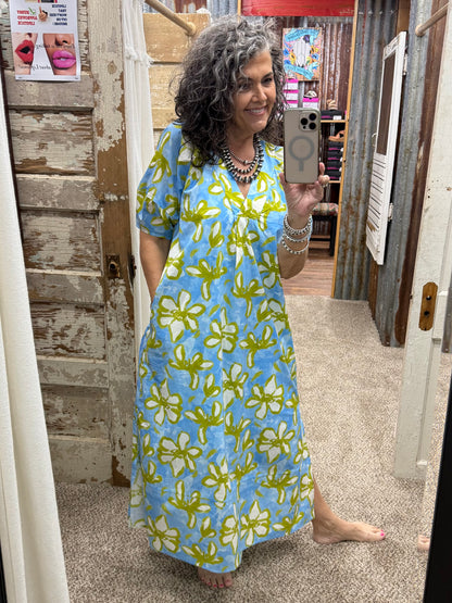 Blue Summers Entro Dress