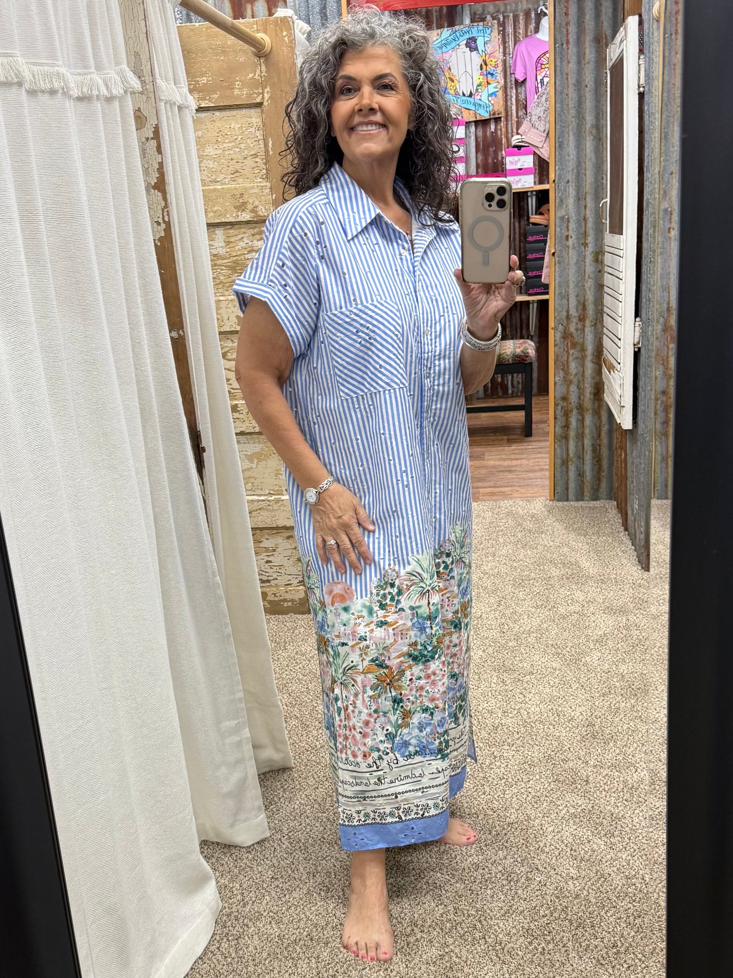 By The Ocean Side Dress