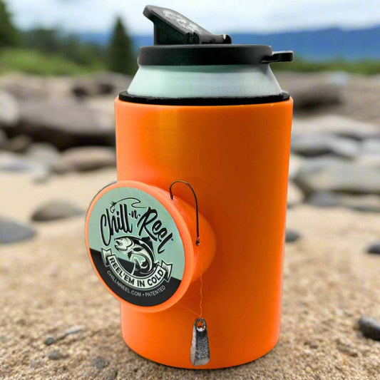 Original Chill-N-Reel: Orange / Spill Guard Included