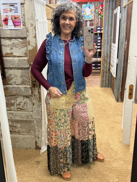 Bohemiam Patchwork Pants