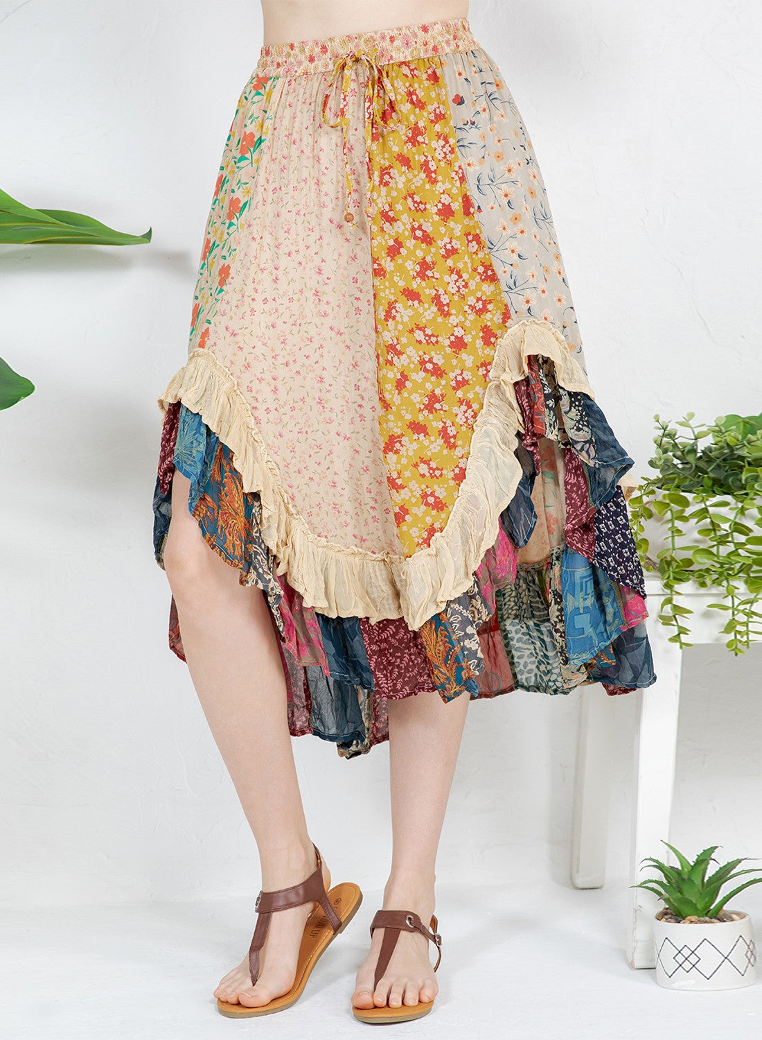 Boho-inspired Skirt