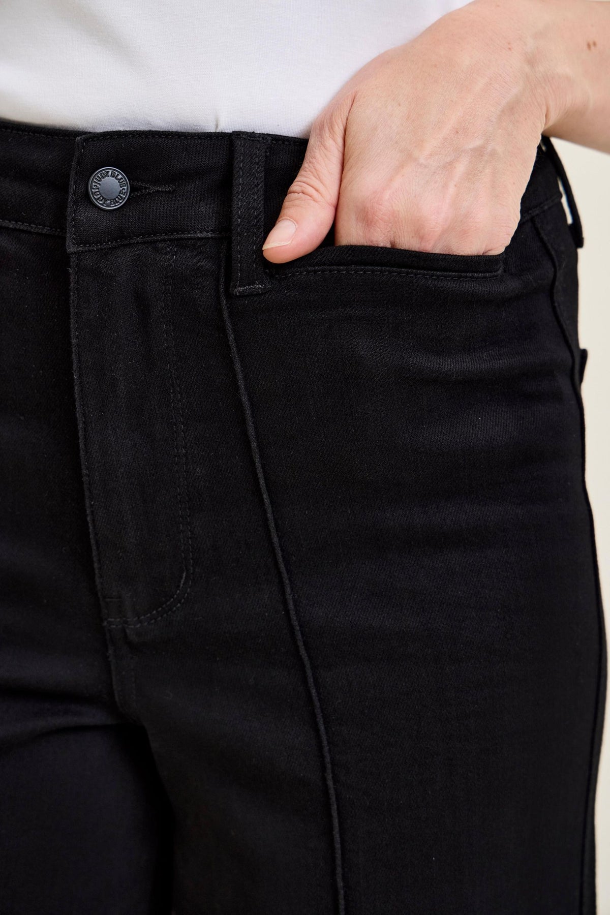 Judy Blue HW LIZA Black Palazzo Jeans 881243
