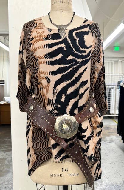 Leather belt