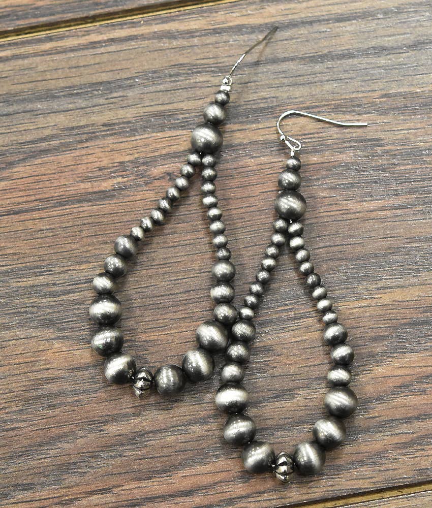 Handmade Navajo Bead Earrings