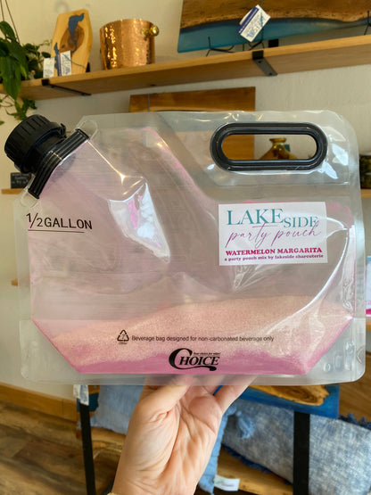 Watermelon Marg Cocktail Party Pouch Drink Mix - 1/2 Gallon