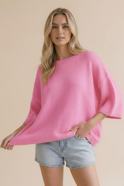 Bubblegum Summer Sweater