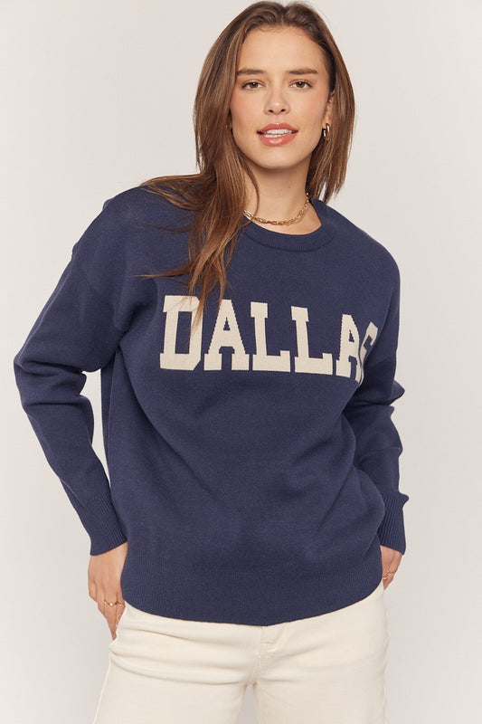 DALLAS Jacquard Sweater