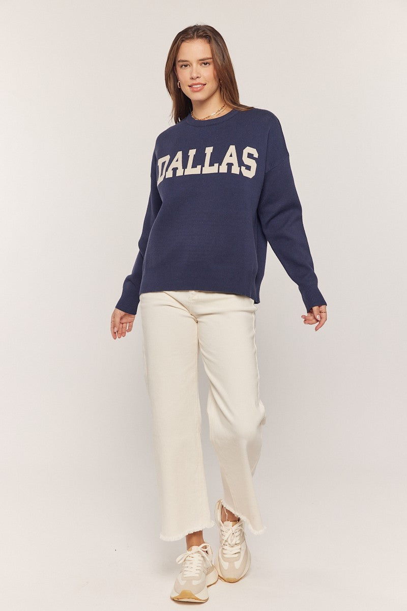 DALLAS Jacquard Sweater