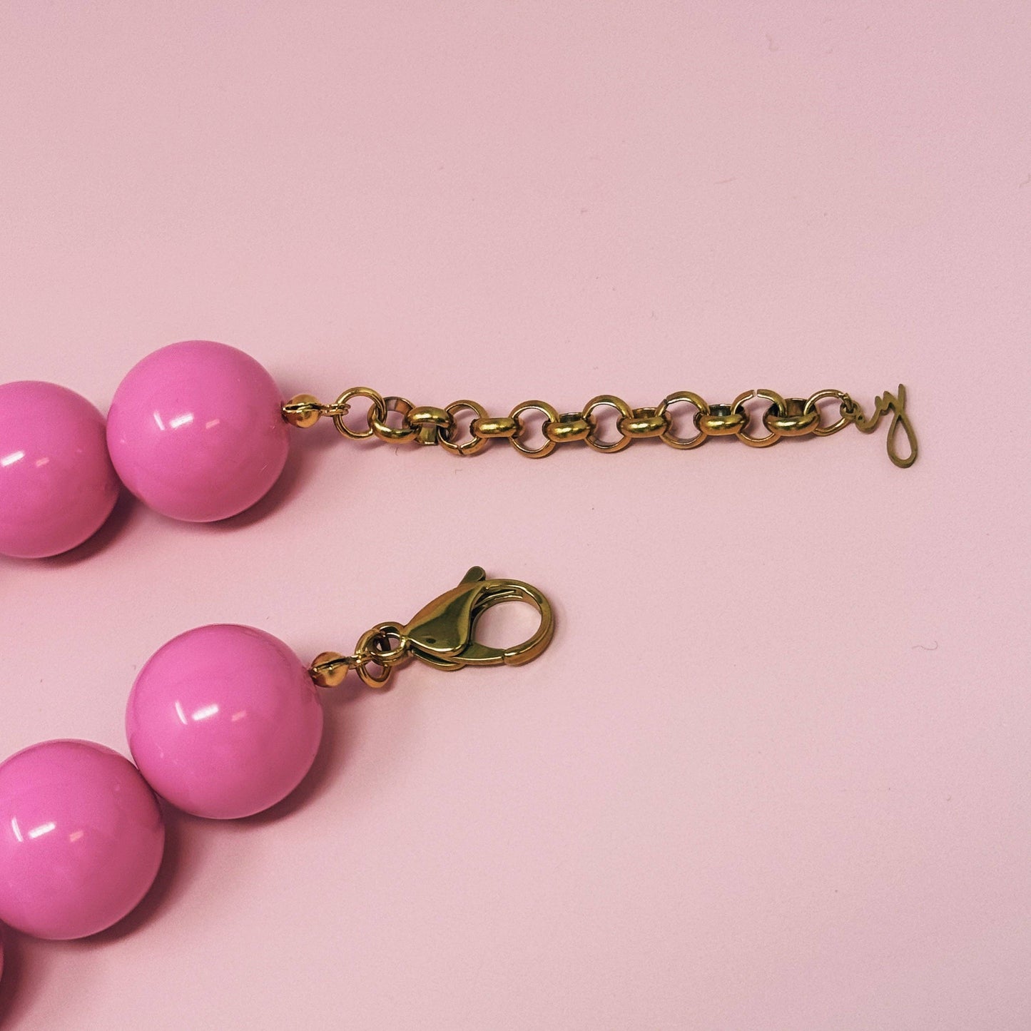 Color Bauble Sweet Fruit Lovely Necklace: Cherry