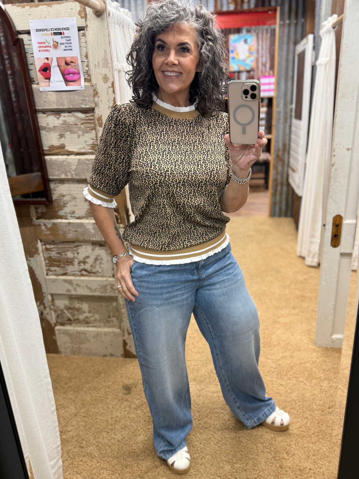 Judy Blue HW Featherweight Baggy Elasticated WB Jeans 881090