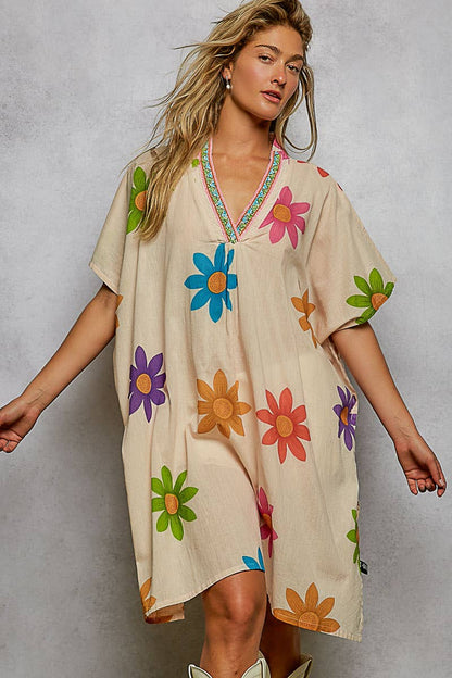 ☀️ Petals & Paradise Cover-Up