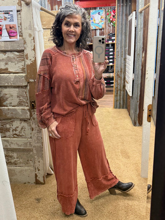 The Burnt Orange Lounge Set