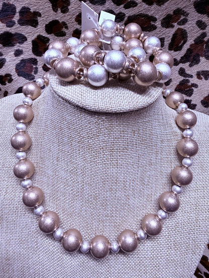 Gold and Gold/Silver Jewelry Sets