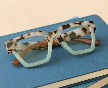 Take A Bow - Chai Tortoise/Green Readers by Peepers