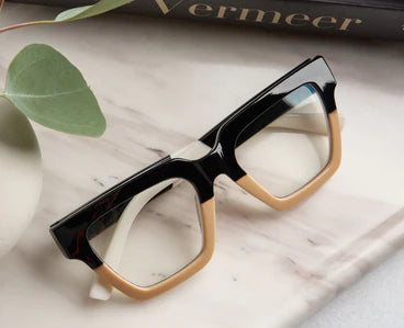 Take A Bow - Black/Tan Readers by Peepers