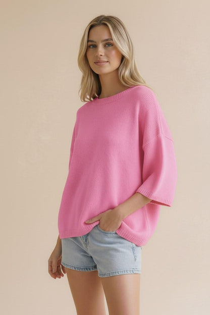 Bubblegum Summer Sweater