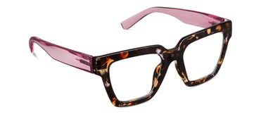 Take a Bow - Pink Botanico/Pink Readers by Peepers