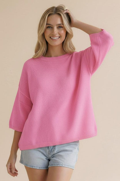 Bubblegum Summer Sweater
