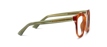 Fanfare Blonde Tortoise/Green Readers by Peepers