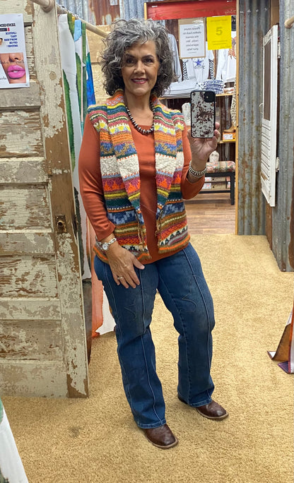 Vintage Western Vest