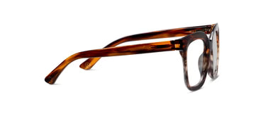 Cleo Brown Ombre Horn Readers by Peepers