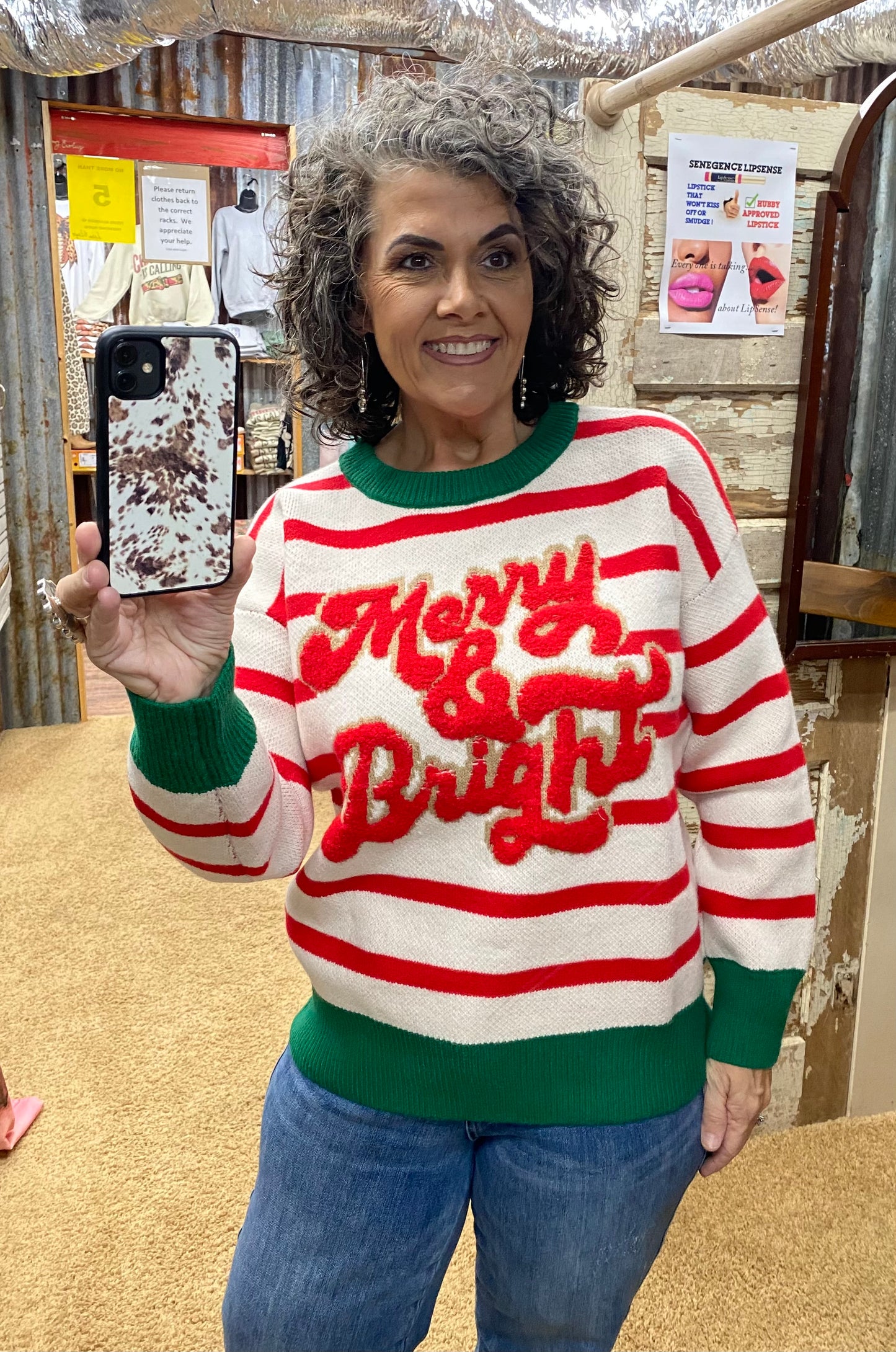 MERRY & BRIGHT SWEATER