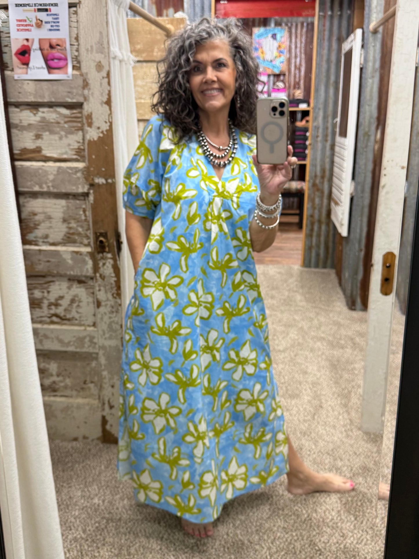 Blue Summers Entro Dress
