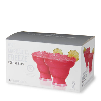 Margarita FREEZE Cooling Cup in Punch Pink Set of 2