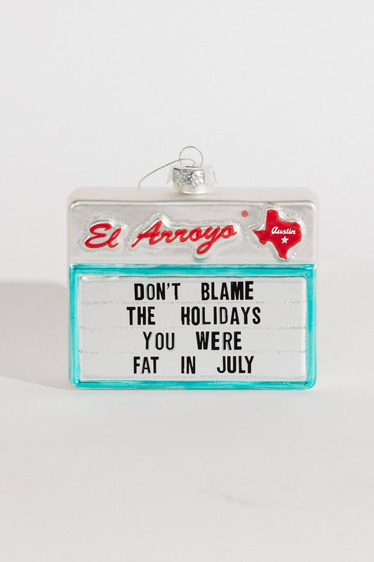 Ornament - Fat in July