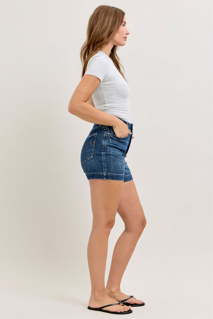 Judy Blue HW Slim Short Tummy Control 150350