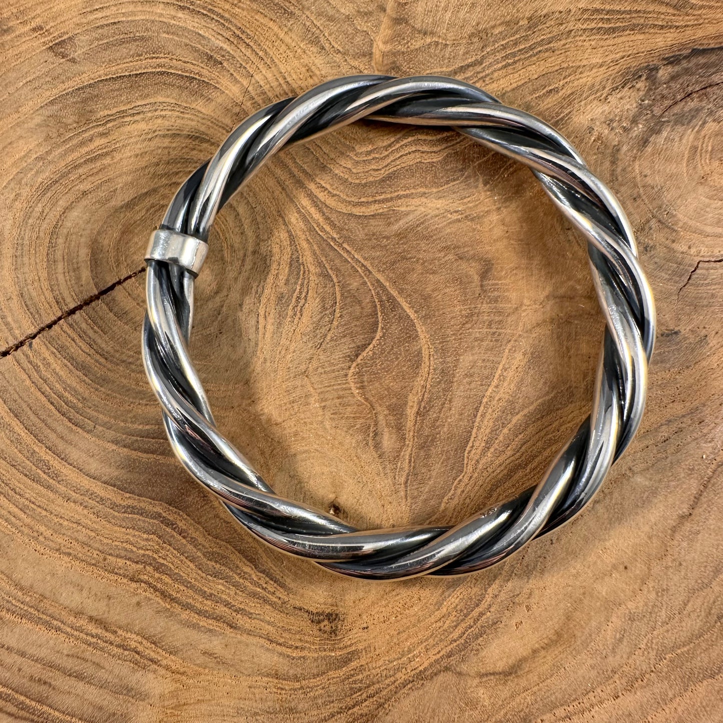 BOHO SOL Large Twist Braided Bangle T4222