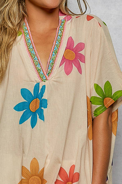 ☀️ Petals & Paradise Cover-Up