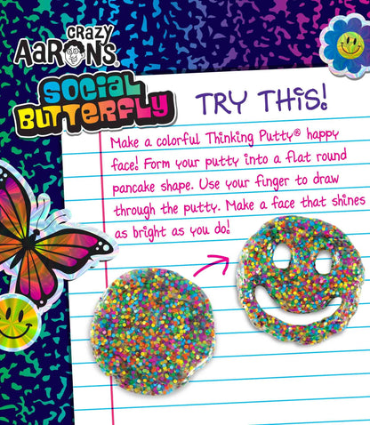 Crazy Aaron’s Thinking Putty Social Butterfly