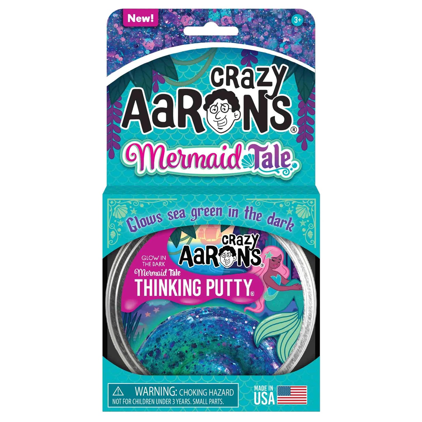 Crazy Aaron’s Thinking Putty Mermaid Tale