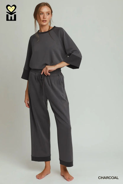 UMGEE Charcoal Colorblock Set