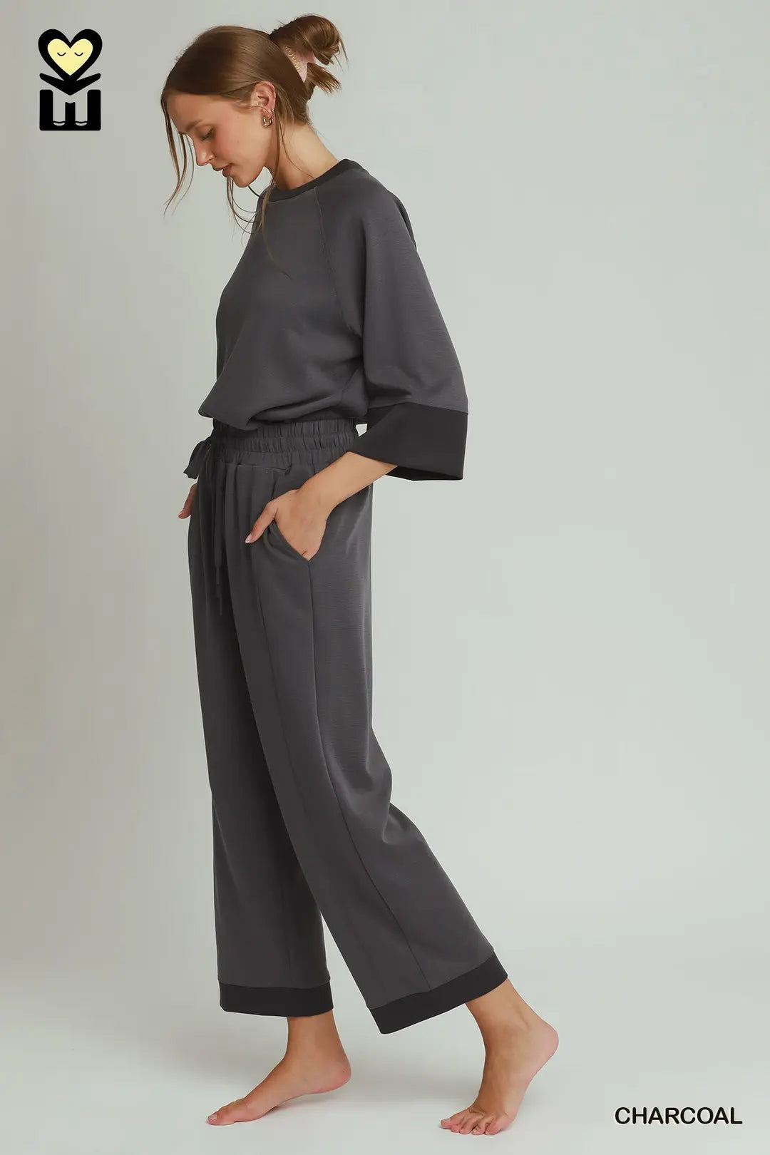 UMGEE Charcoal Colorblock Set