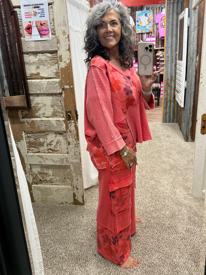 ❤️✨ Boho Red Beauty… Cozy Meets Statement Style! ✨❤️