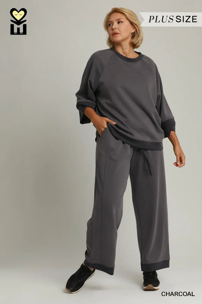UMGEE Charcoal Colorblock Set