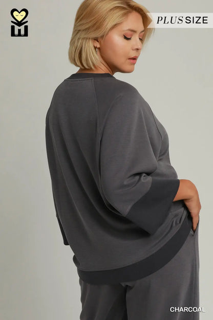 UMGEE Charcoal Colorblock Set