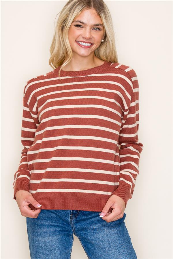 Picante Pin Stripe Sweater