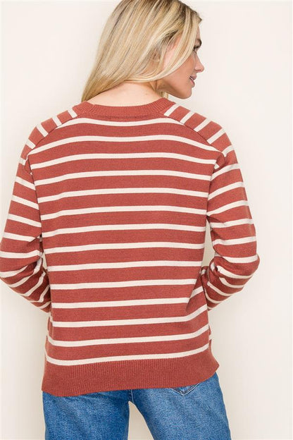 Picante Pin Stripe Sweater