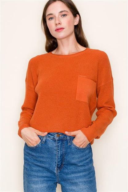 Light Rust Sweater