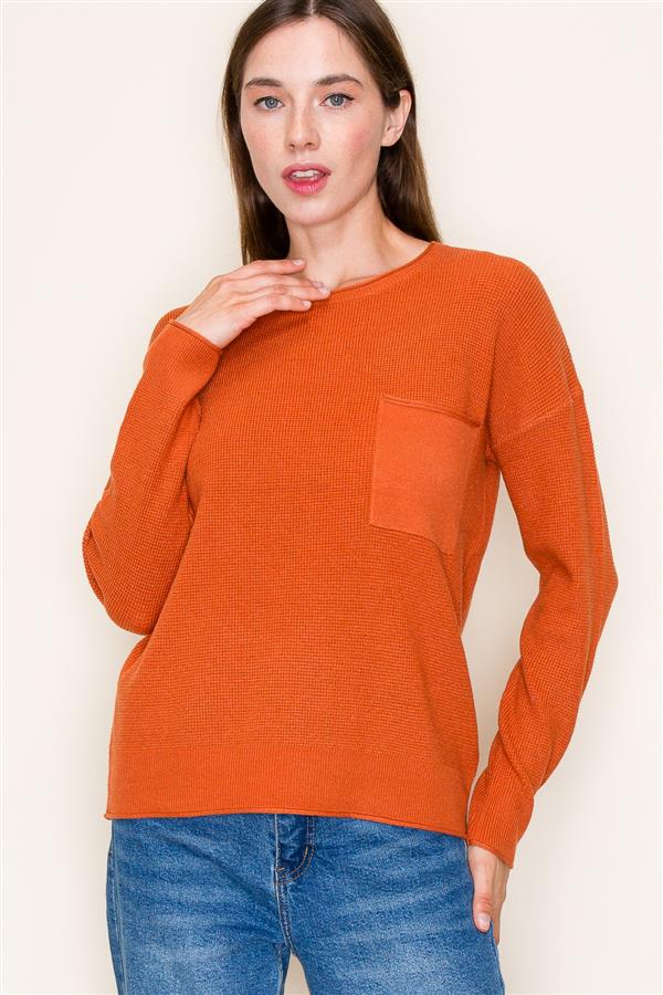 Light Rust Sweater