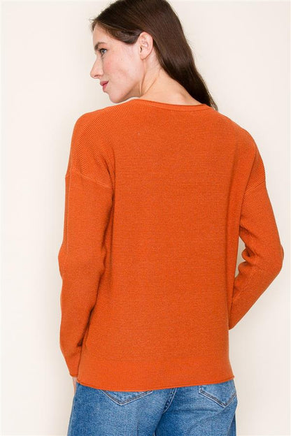 Light Rust Sweater