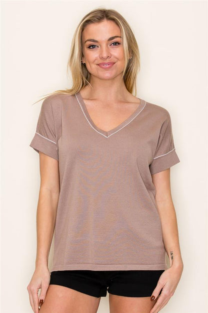 Mocha Summer Sweater