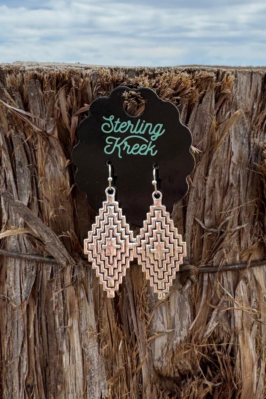 Aztec Earrings