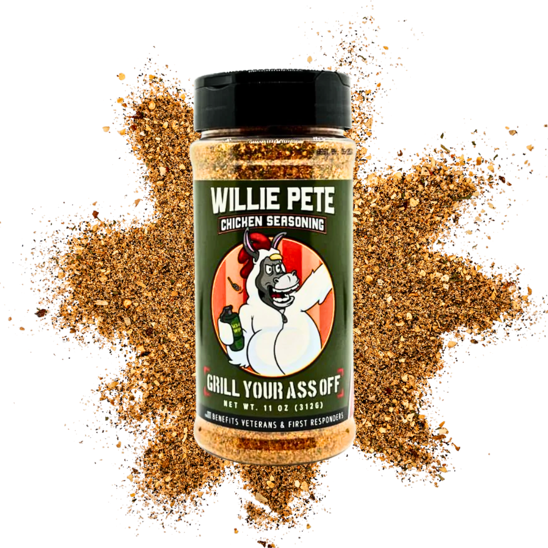 Willie Pete Chicken Seasoning - Poultry, Garlic, Pepper