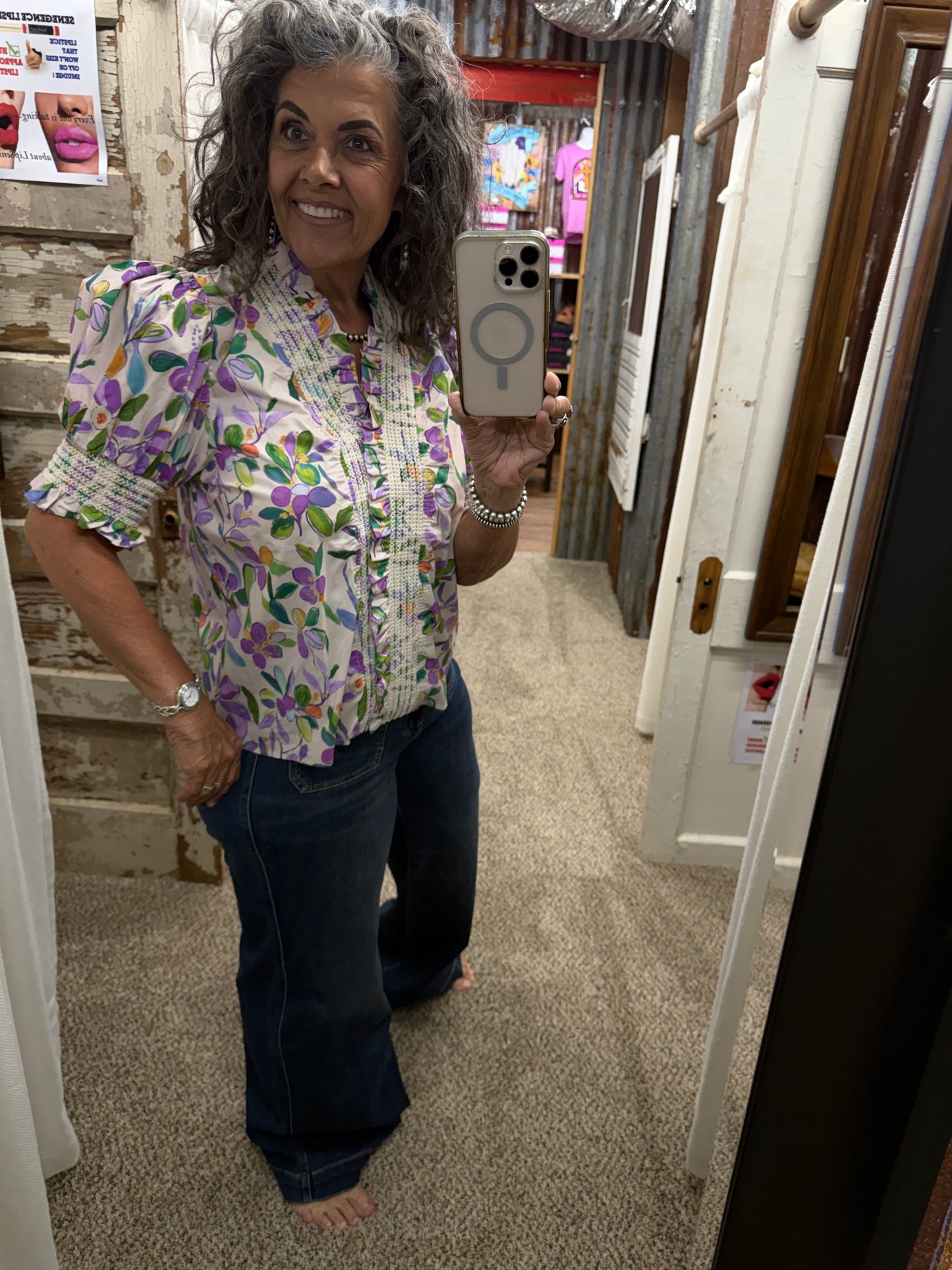 Lavender Blouse