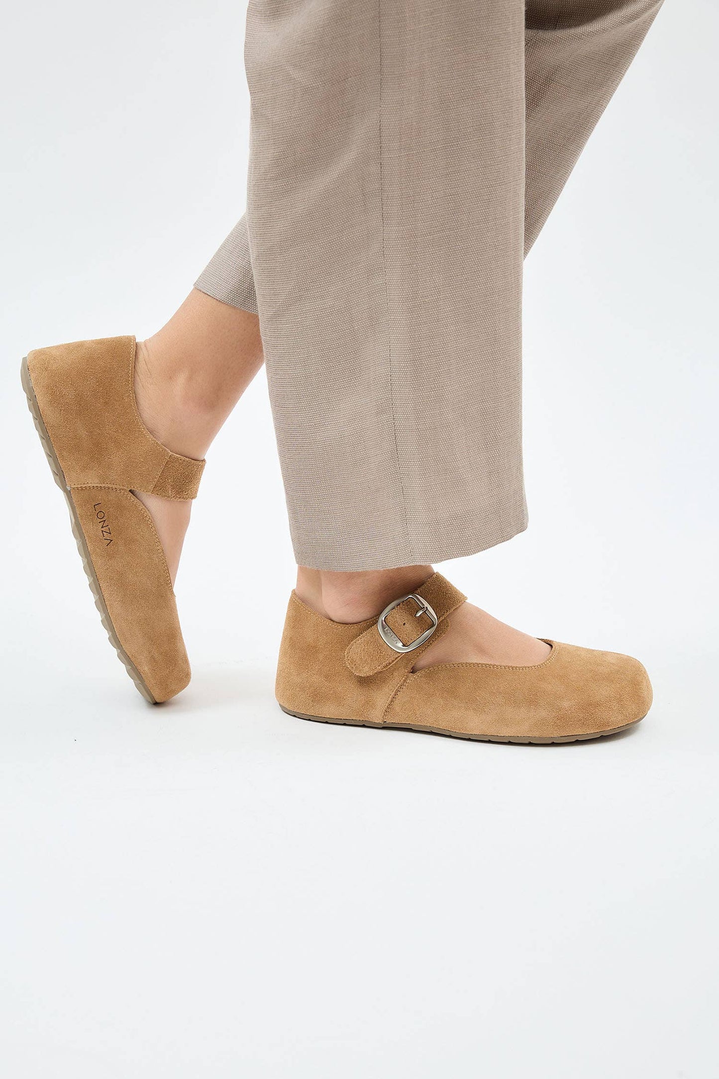 Heritage Hunter Mary Janes in Camel